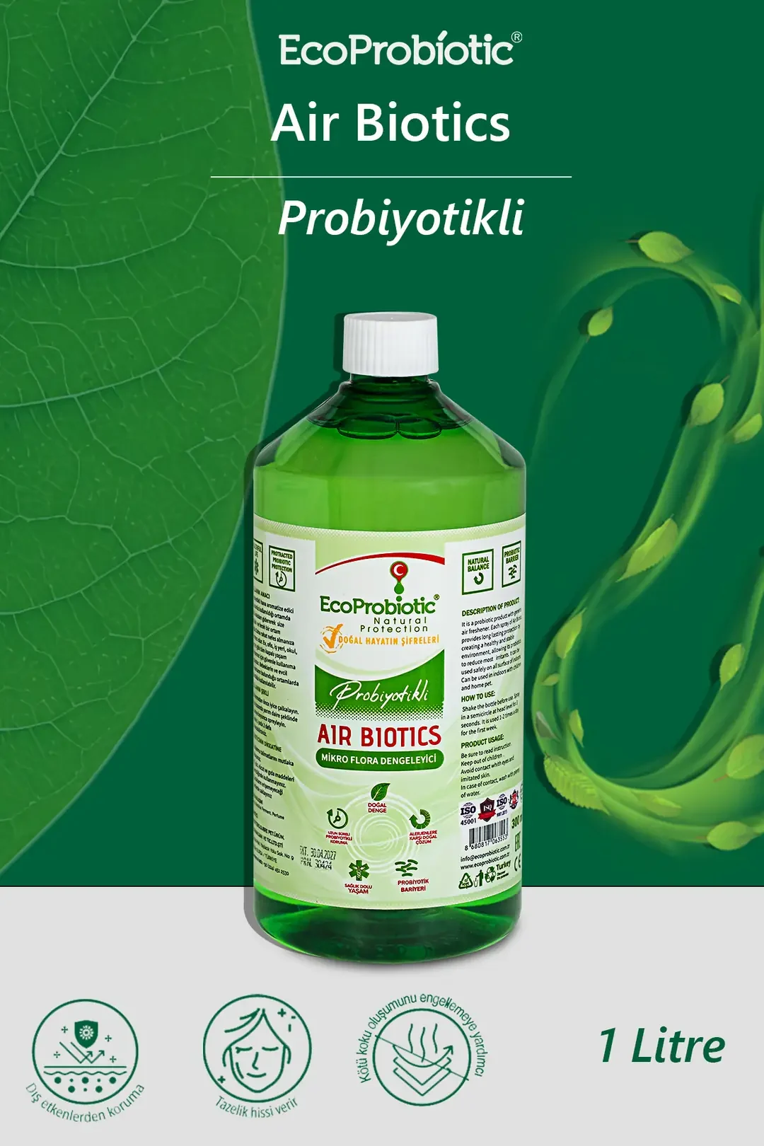 Air Biotics 1 litre yedek
